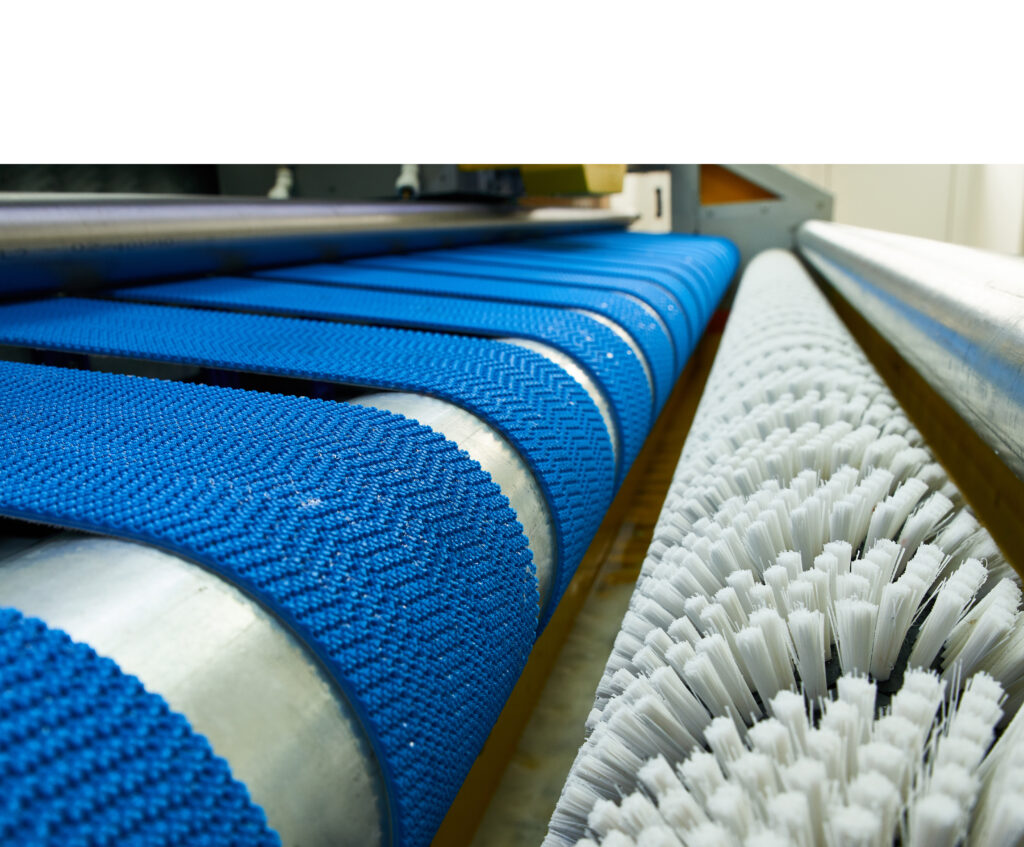 Foto - Bürsten als Lösung für Probleme in einer Produktionslinie